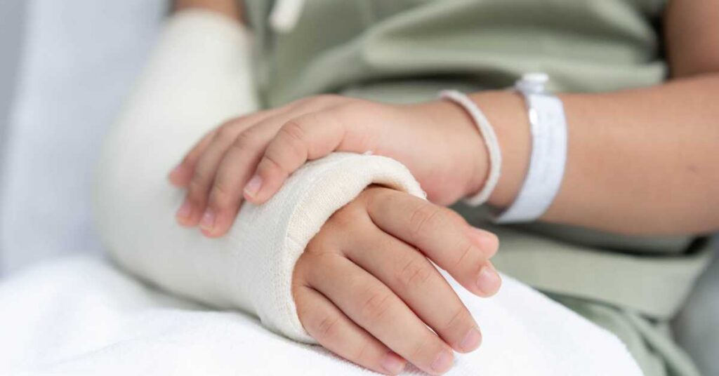 child injury due to malpractice